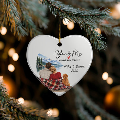 Heritage Single-Sided Ceramic Ornament