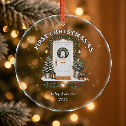 Signature Crystal Christmas Ornament