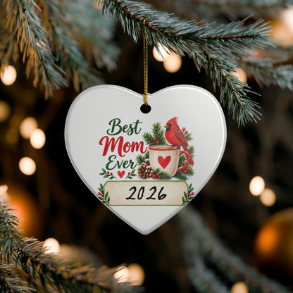 Heritage Single-Sided Ceramic Ornament