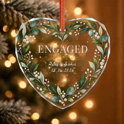 Signature Crystal Christmas Ornament