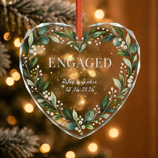 Signature Crystal Christmas Ornament