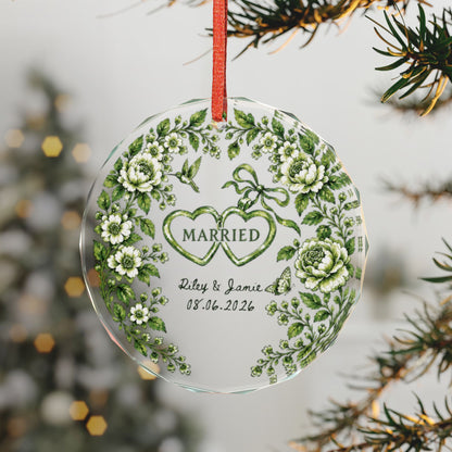 Signature Crystal Christmas Ornament