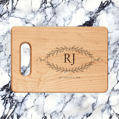 Atelier Engraved Personalized Wooden Cutting Board