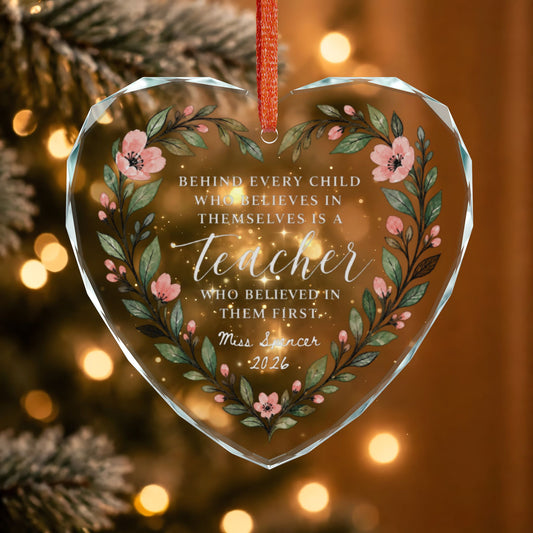 Signature Crystal Christmas Ornament