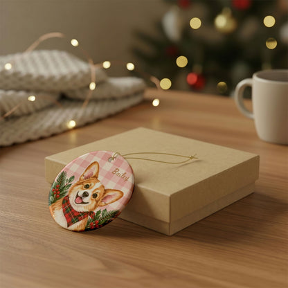 Copy of Personalized Pet Christmas Ceramic Ornament Dog & Cat Keepsake