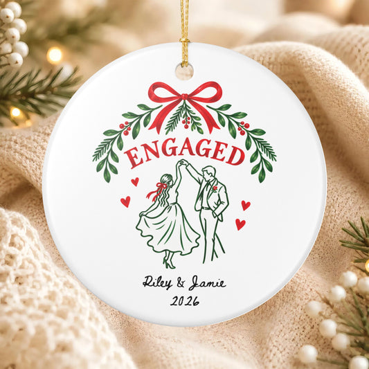Heritage Single-Sided Ceramic Ornament