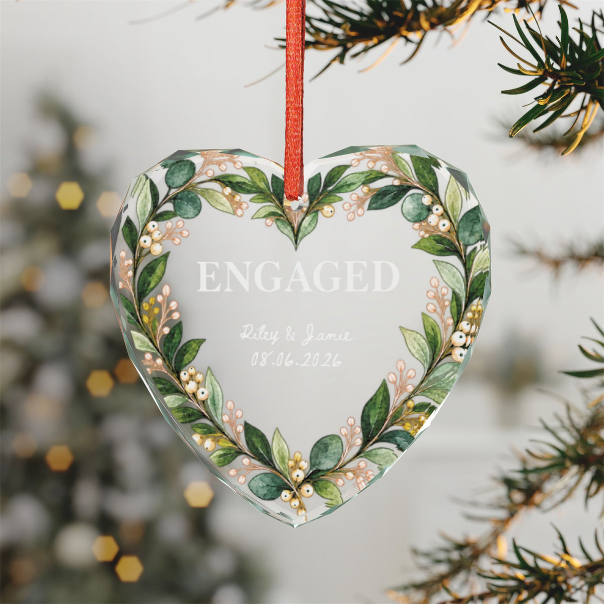Signature Crystal Christmas Ornament