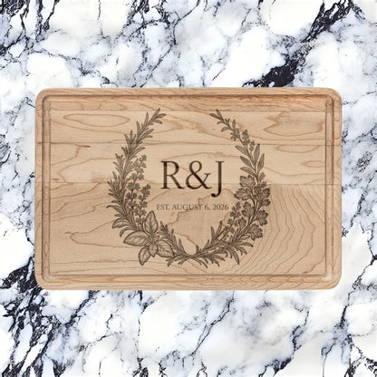 Atelier Engraved Personalized Wooden Cutting Board