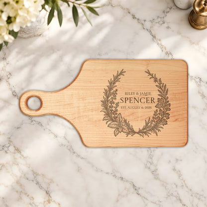 Atelier Engraved Personalized Wooden Cutting Board