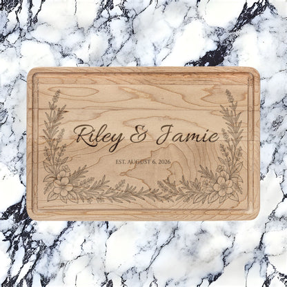 Atelier Engraved Personalized Wooden Cutting Board