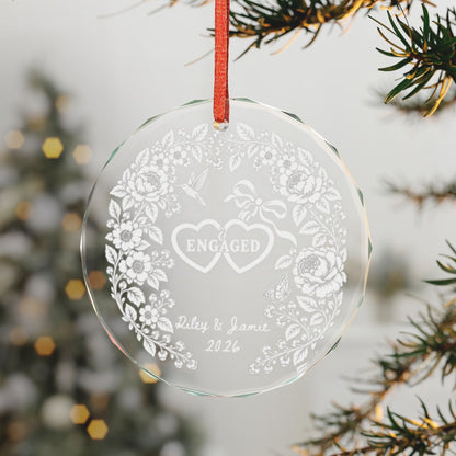 Signature Crystal Christmas Ornament