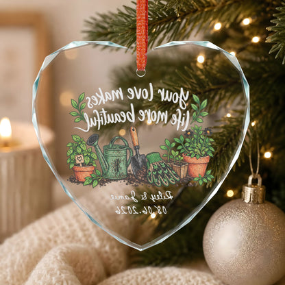 Signature Crystal Christmas Ornament