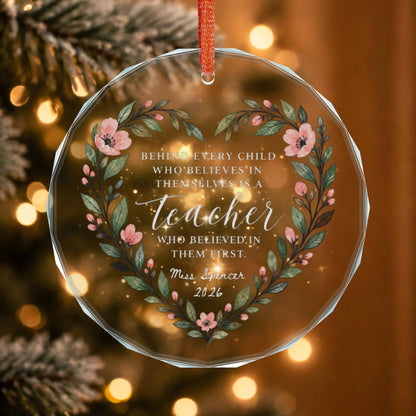 Signature Crystal Christmas Ornament