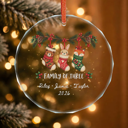 Signature Crystal Christmas Ornament