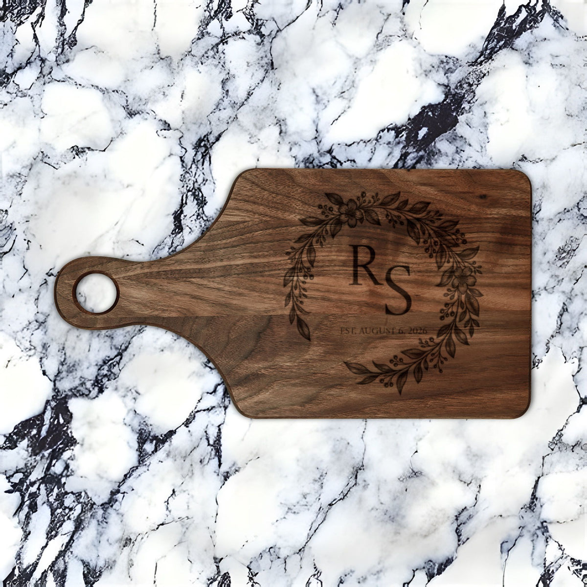 Atelier Engraved Personalized Wooden Cutting Board