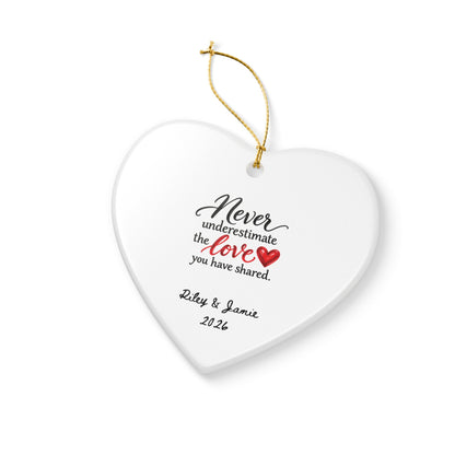 Heritage Single-Sided Ceramic Ornament