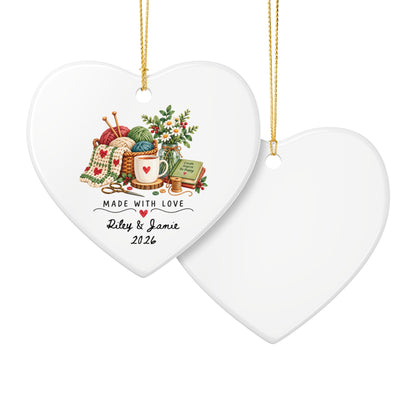 Heritage Single-Sided Ceramic Ornament