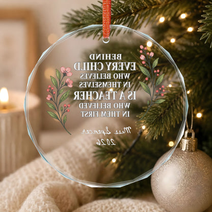 Signature Crystal Christmas Ornament