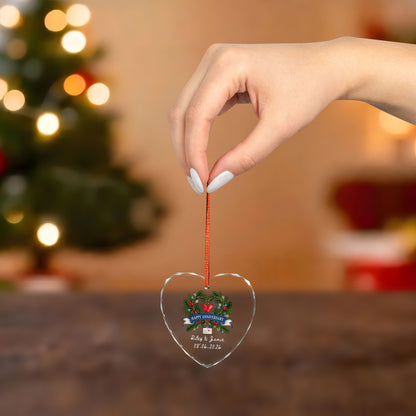 Signature Crystal Christmas Ornament