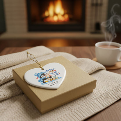 Heritage Single-Sided Ceramic Ornament