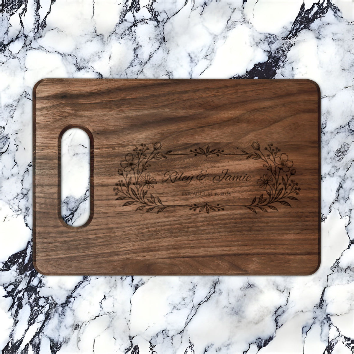 Atelier Engraved Personalized Wooden Cutting Board