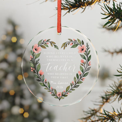 Signature Crystal Christmas Ornament