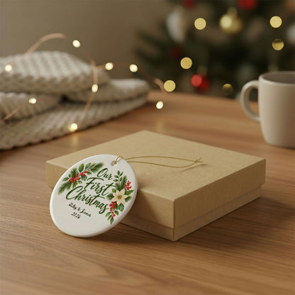 Heritage Single-Sided Ceramic Ornament