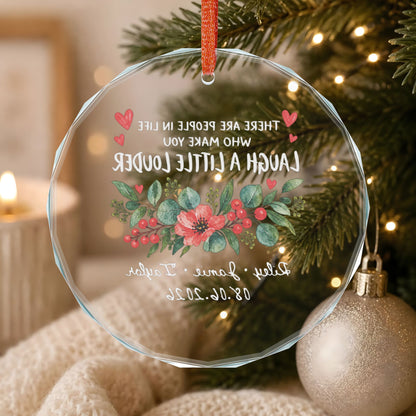Signature Crystal Christmas Ornament