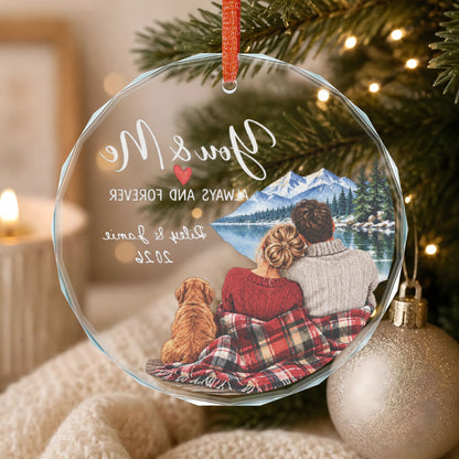 Signature Crystal Christmas Ornament
