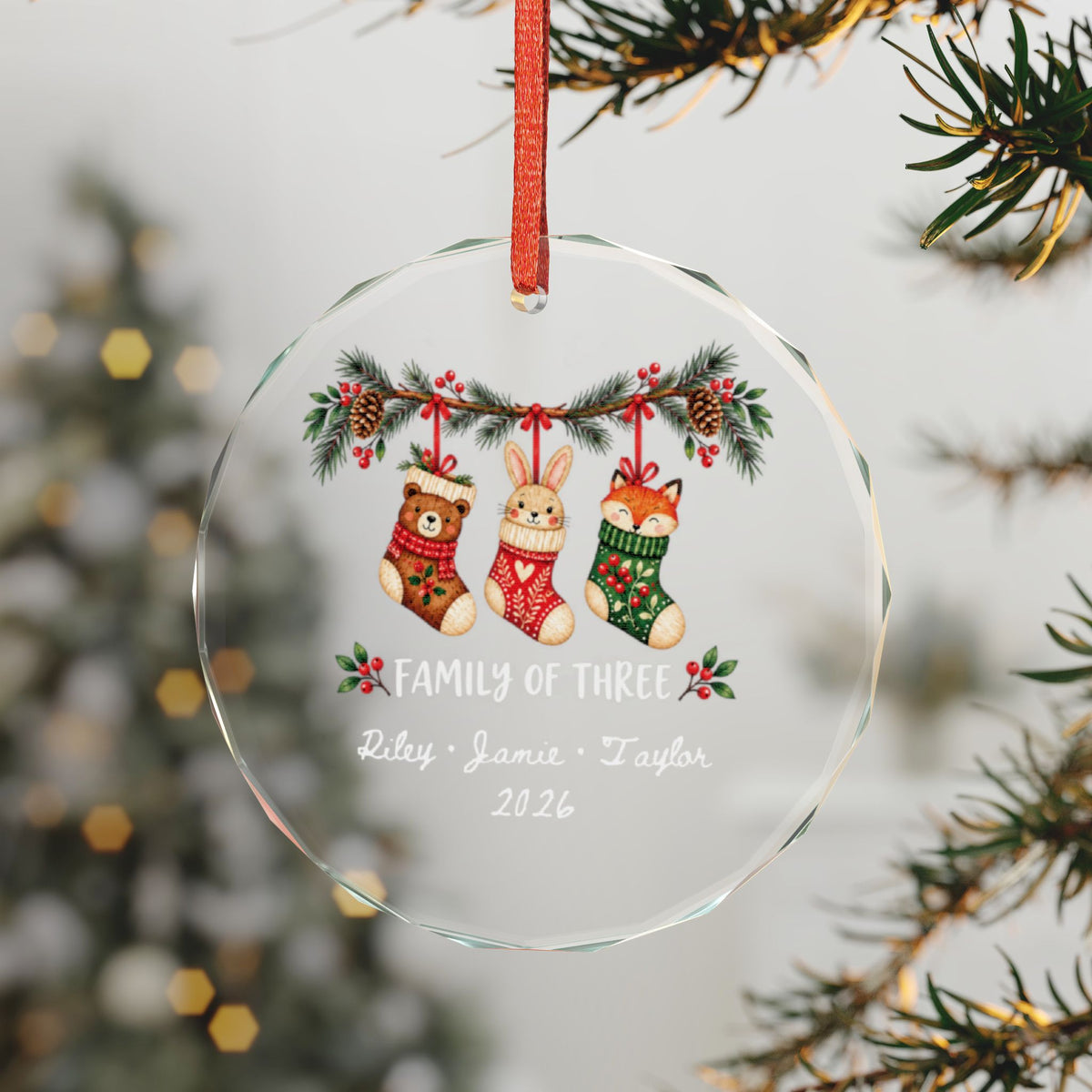 Signature Crystal Christmas Ornament