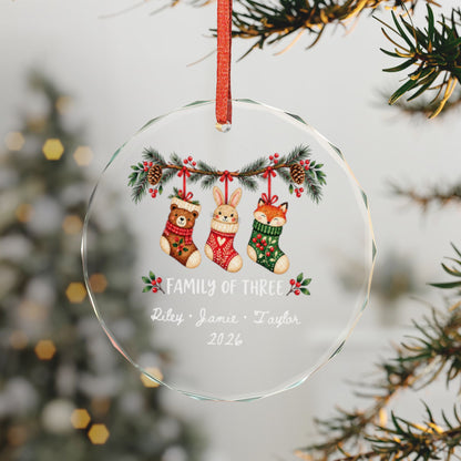 Signature Crystal Christmas Ornament