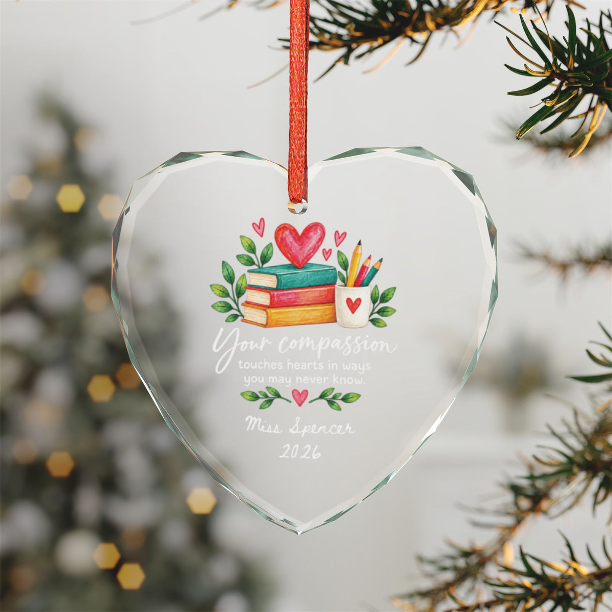 Signature Crystal Christmas Ornament