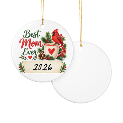 Heritage Single-Sided Ceramic Ornament