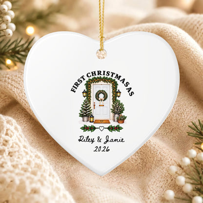 Heritage Single-Sided Ceramic Ornament