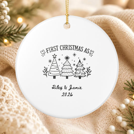 Heritage Single-Sided Ceramic Ornament