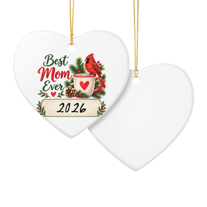 Heritage Single-Sided Ceramic Ornament