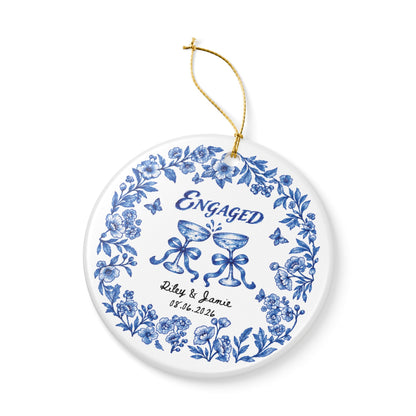 Heritage Single-Sided Ceramic Ornament