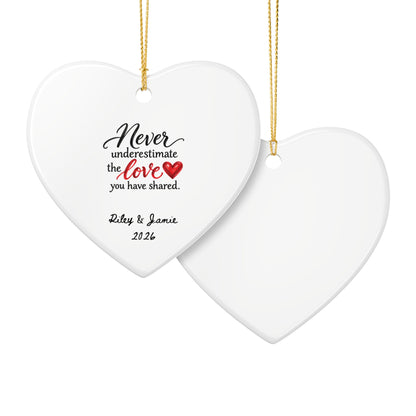 Heritage Single-Sided Ceramic Ornament