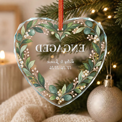 Signature Crystal Christmas Ornament