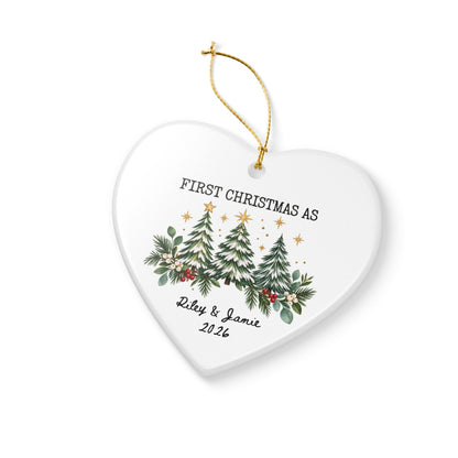 Heritage Single-Sided Ceramic Ornament