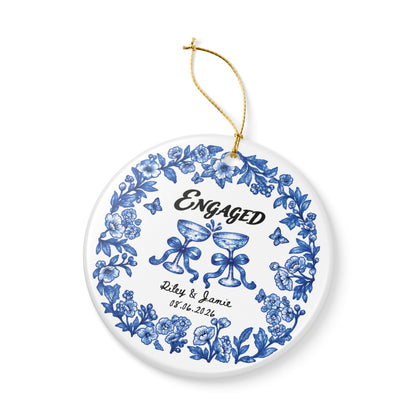 Heritage Single-Sided Ceramic Ornament