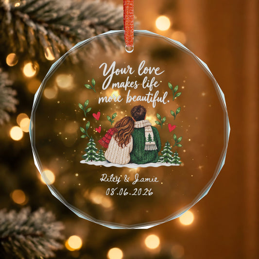Signature Crystal Christmas Ornament