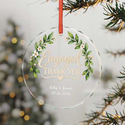 Signature Crystal Christmas Ornament