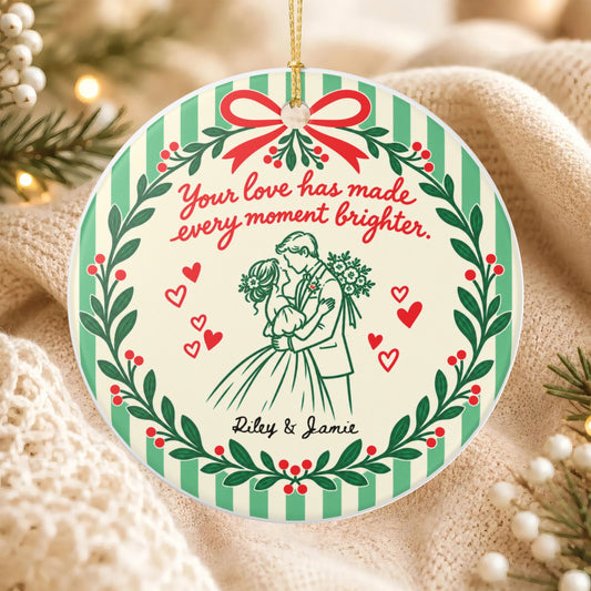 Heritage Single-Sided Ceramic Ornament