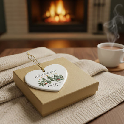 Heritage Single-Sided Ceramic Ornament