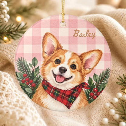 Copy of Personalized Pet Christmas Ceramic Ornament Dog & Cat Keepsake