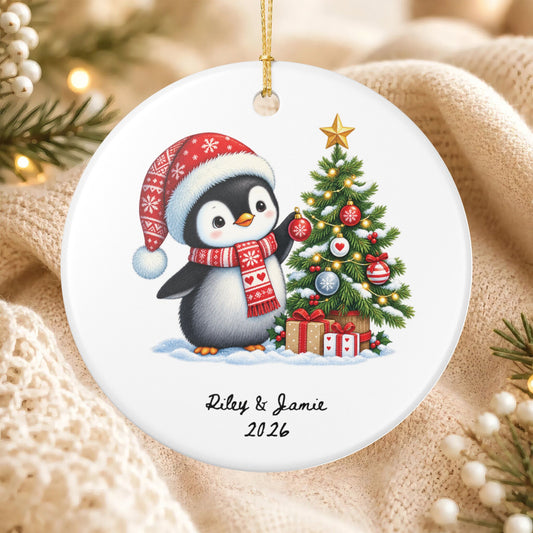 Heritage Single-Sided Ceramic Ornament