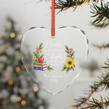 Signature Crystal Christmas Ornament