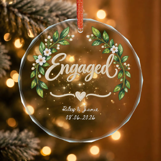 Signature Crystal Christmas Ornament