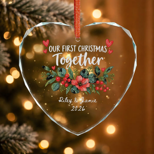 Signature Crystal Christmas Ornament